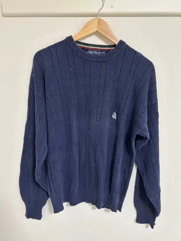 nautica 네이비 니트 스웨터 M