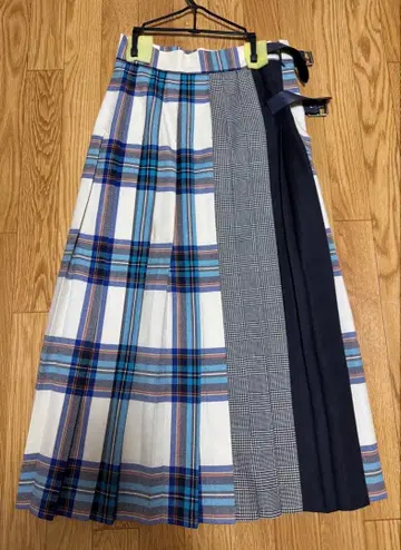 새상품급 ships 별주 오닐 오브 더블린 패치워크 플리츠 맥시 스커트