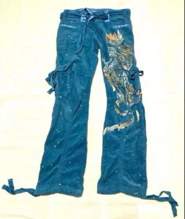 카고 팬츠 y2k 그런지 히피 밀리터리 맥브링 헤이세이