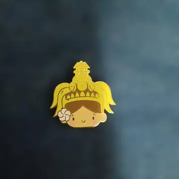 박람회 캄보디아관 핀 배지