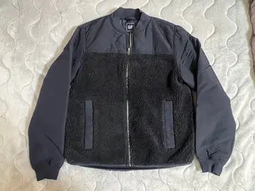 네이비 플리스 자켓 집업