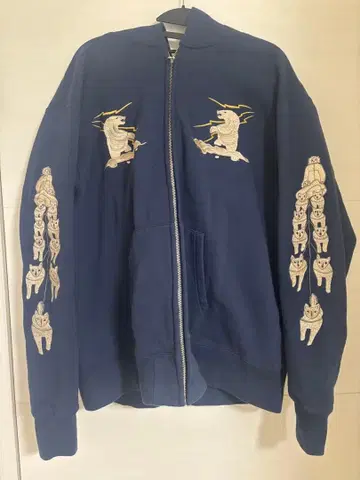 SUKA ZIP PARKA [ EMBROIDERED ALASKA ]