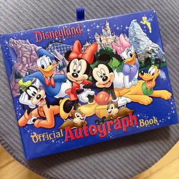 플로리다 디즈니 공식 오토 클럽북 사인첩 디즈니랜드