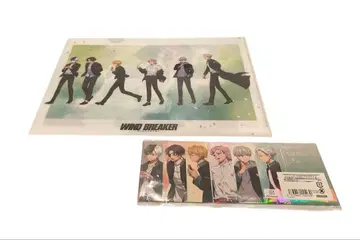 WIND BREAKER AGF2025 한정판 클리어 파일 티켓풍 카드