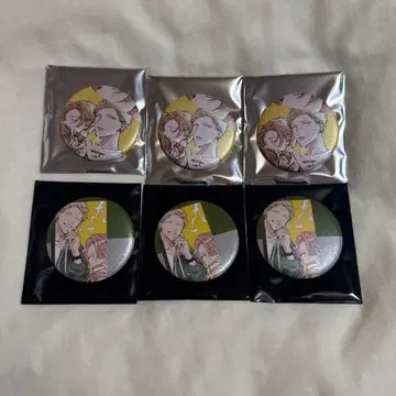 기븐전 캐릭터 배지 컬렉션 캔뱃지 6개 세트 아키히코 하루키 아키하루