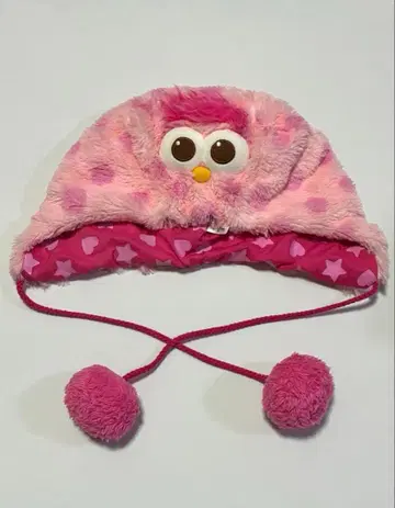 USJ 세서미 스트릿 모피 모자 털방울