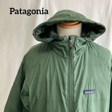 Patagonia 후드 부착 자켓 그린