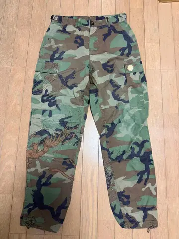 maharishi 마할리시 카모 패턴 카고 팬츠 드래곤