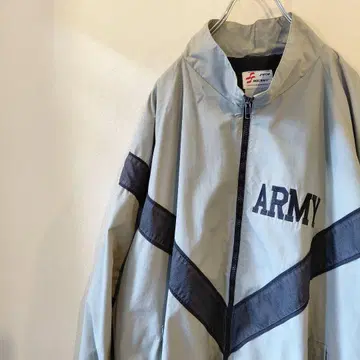 ARMY 리플렉터 트레이닝 자켓 IPFU 그레이