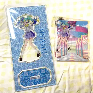 와차 프리마지 먀무 아크릴 스탠드 아크링 키링