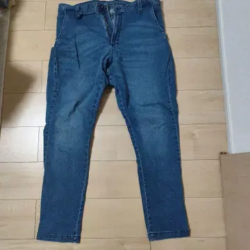 도라이치 3L 슬림핏 데님 팬츠 파랑