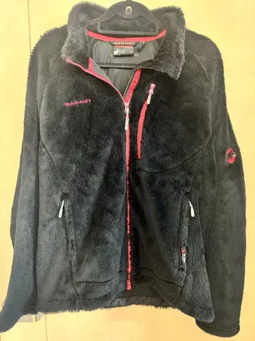MAMMUT 플리스 자켓 블랙