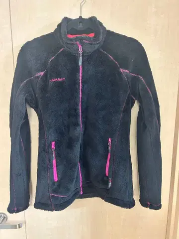 Mammut 플리스 자켓 M/L 블랙/핑크
