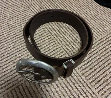 EDWIN 새들 레더 벨트 레어 버클 기무라 타쿠야 리바이스