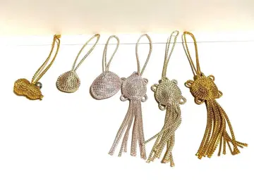 참 세트 거북이 조롱박 조개 화과자 행운의 물건 스트랩