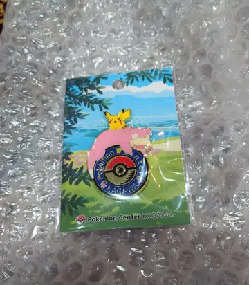 포켓몬 센터 카가와 한정 야돈 피카츄 로고 핀즈