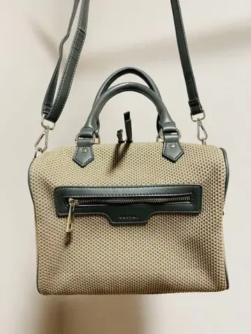 EDITA. 메쉬 보스턴 백