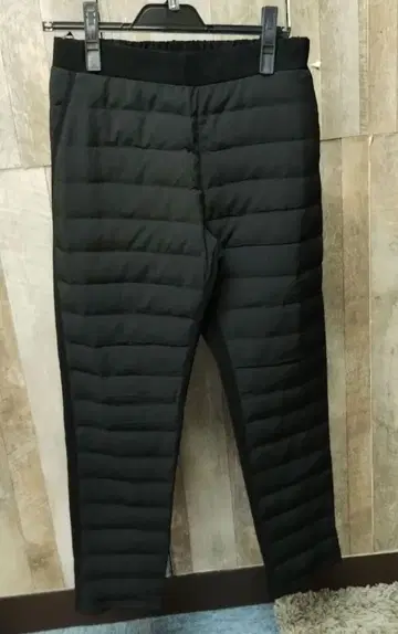 새상품! 따뜻한! noa-ge 블랙 다운 팬츠 LL 사이즈
