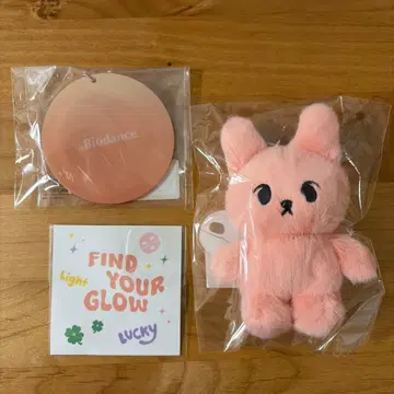 Biodance 바이오댄스 토끼 봉제 인형 NCT 도영 팝업