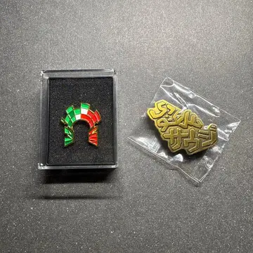 간사이 만박 이탈리아관 사우디아라비아관 핀 배지 세트