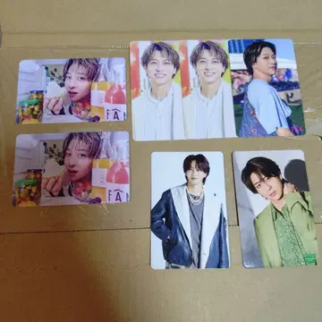 timelesz 테라니시 타쿠토 특전 트레이딩 카드 세트