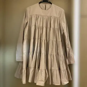 ELFRANK 엘프랭크의 베이지 긴팔 튜닉 F 사이즈