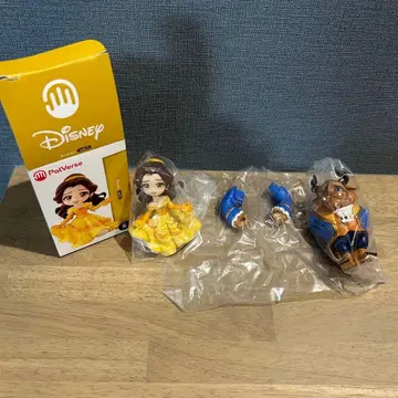 디즈니 팔버스 피규어 미녀와 야수 2세트