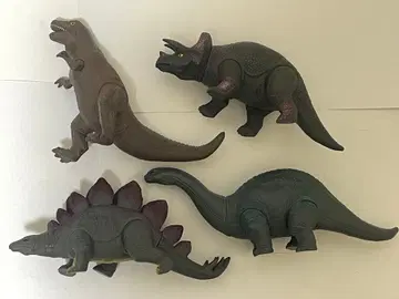 하티로빈 대공룡시대 소프트 비닐 티라노사우루스 외 세트