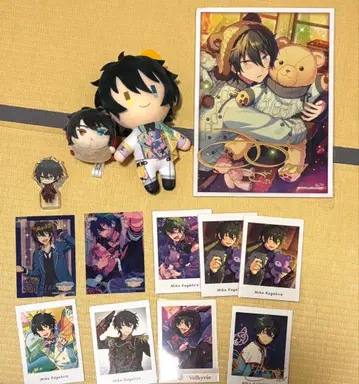 묶음 판매 카게히라 미카 코스튬 피처 2 금색 사인 스티커 등