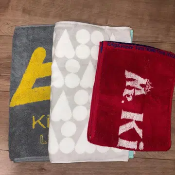 King & Prince 킹프리 타월 3종 세트