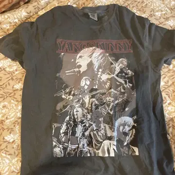 야스키니 T셔츠 L사이즈 100% 코튼