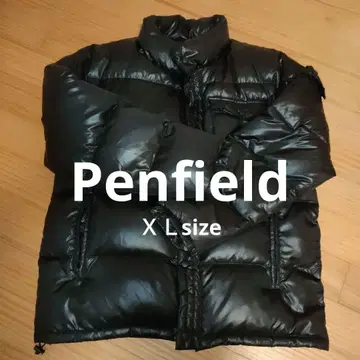 Penfield 블랙 다운 자켓 P 자수 포함