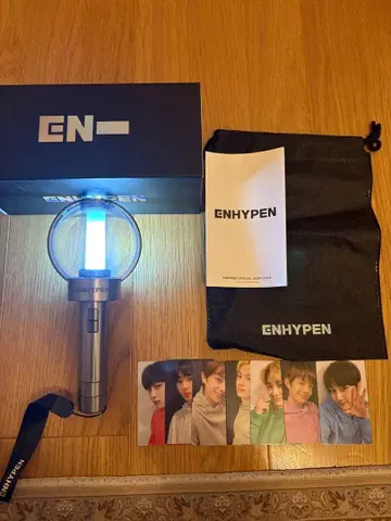 ENHYPEN 응원봉 포토 카드 포함