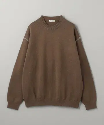 뷰티 앤 유스 브라운 니트 스웨터 XL 유나이티드 애로우즈