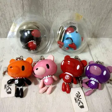 헤이세이 레트로 모리 척 그루미 츠루구마 6세트