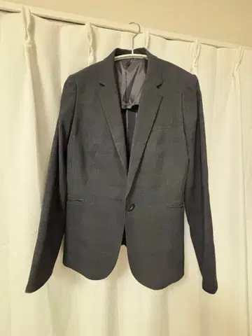 그레이 스커트 수트 상하의 세트