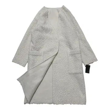 [ 새상품 ] Aga 야마다야 푸들 코트 롱 코트 화이트 9호