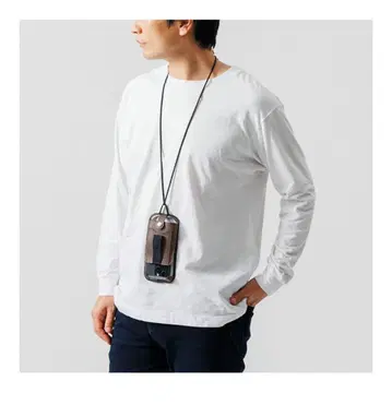 후지마키 백화점 [ SoH ] 투명하게 만지는! 스마트폰 숄더 카키