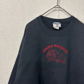 저지 맨투맨 자수 팀 로고 미국 빈티지 의류 L 상당 3027