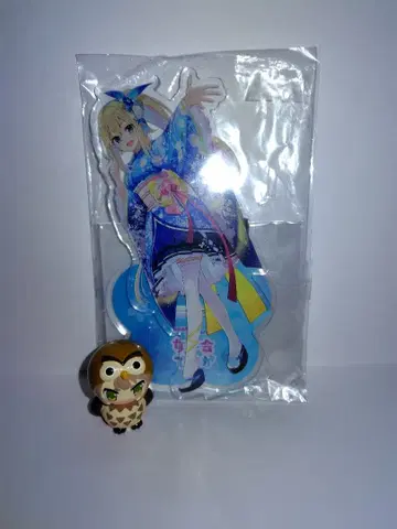 모임이지만 x TSUTAYA 미라이아카리 아크릴 스탠드 피규어