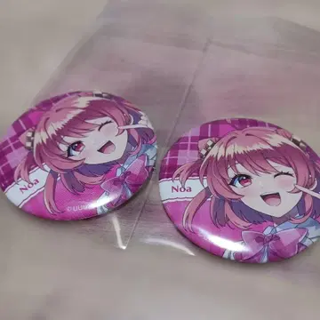 컬러풀피치 파라피치 캔뱃지 노아 2세트