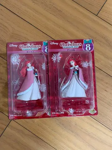 Disney 프린세스 크리스마스 오너먼트 아리엘 2체 세트