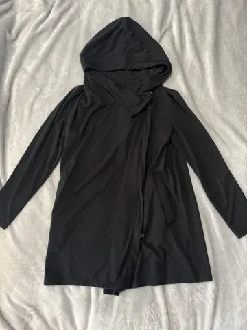 새상품급 AT 롱 후드티 아츠로 우타야마 M 블랙