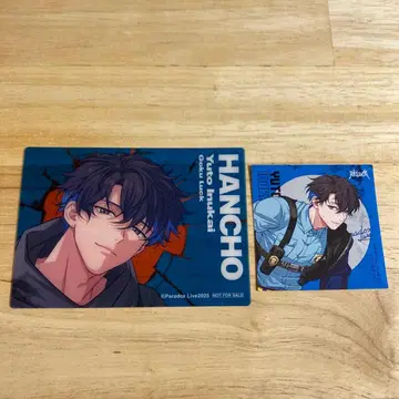 Paradox Live 6주년 혜택 클리어 카드 스티커 이누카이 유진