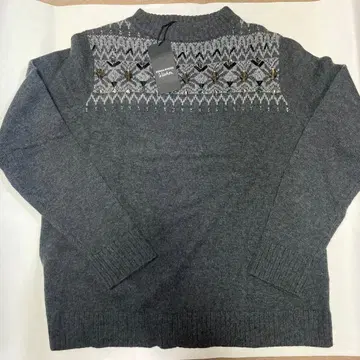 SONIA RYKIEL 장식 포함 그레이 스웨터