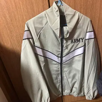 ARMY 로고 나일론 자켓