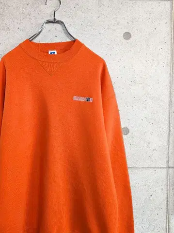 러셀 오렌지 맨투맨 XL USA 클렘슨 대학