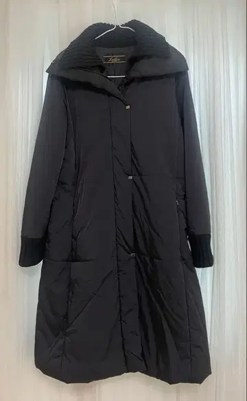 레리안 롱 코트 블랙 11 사이즈