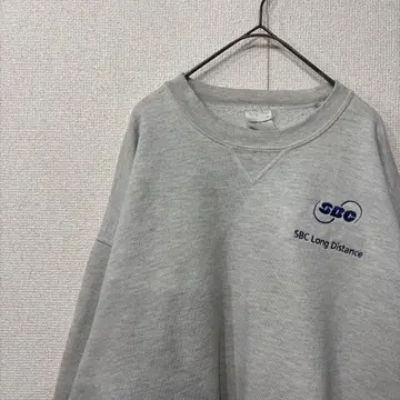 미국 빈티지 의류 맨투맨 자수 로고 빈티지 L 상당 3024