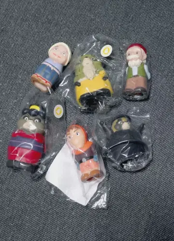 지브리 손가락 인형 6개